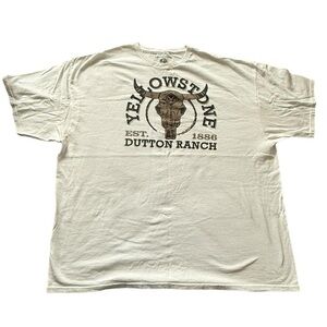 A67-Yellowstone Dutton Ranch cotton t-shirt #Yellowstone #DuttonRanch